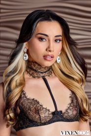 Vixen – Aria Lee Naughty Seductress Devours Coworkers Cock